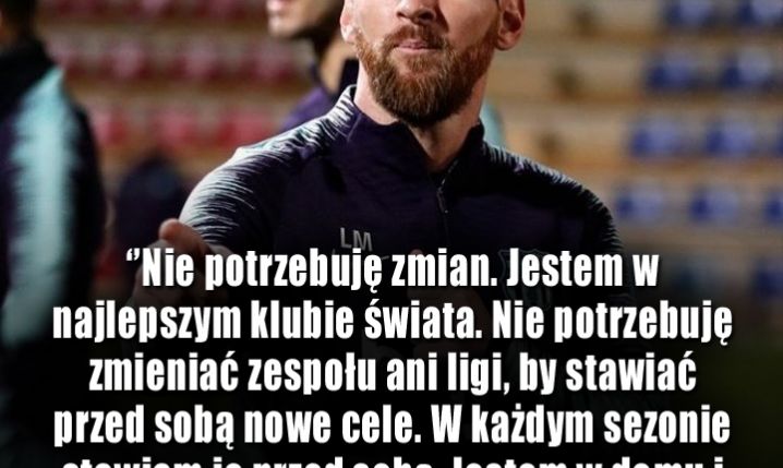 Messi odpowiada na wyzwanie Ronaldo!